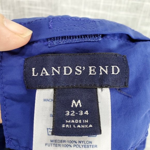 Lands' End Blue Cargo Shorts Medium - Picture 4 of 4